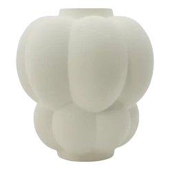 Vase en grès crème 35 x 32 cm Uva L - AYTM