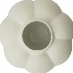 Vase en grès crème 35 x 32 cm Uva L - AYTM