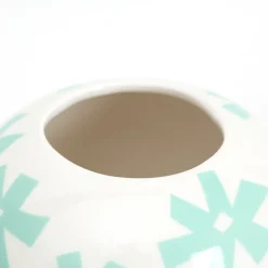 Vase en porcelaine avec couvercle bleu 17.2 x 41.6 cm Le Canopie Zita - Seletti
