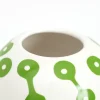Vase en porcelaine avec couvercle vert 17.2 x 41.6 cm Le Canopie Pietra - Seletti