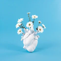 Vase en porcelaine blanc Love in Bloom - Seletti