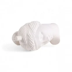 Vase en porcelaine et base en plâtre 22x17x30cm Amor volat - Seletti
