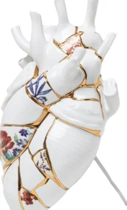Vase en porcelaine Love in Bloom Kintsugi - Seletti