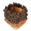 Vase en teck naturel bicolore 30x40cm Sui - Versmissen