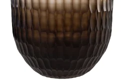 Vase en verre fumé soufflé à la bouche 30x42,5cm - Versmissen