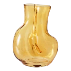 Vase en verre Gleam Amber - HKLIVING