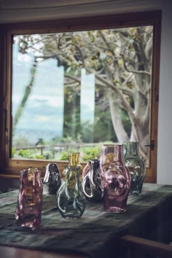 Vase en verre Gleam Chrome - HKLIVING