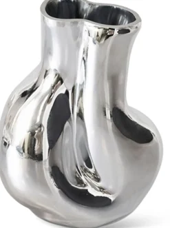 Vase en verre Gleam Chrome - HKLIVING