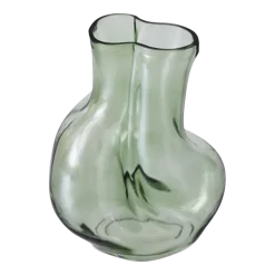 Vase en verre Gleam Olive - HKLIVING