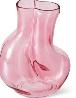 Vase en verre Gleam Rose - HKLIVING