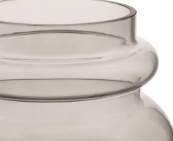 Vase en verre gris M Balloon - Normann Copenhagen