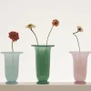 Vase en verre jaune 14x21cm Empire - Hay