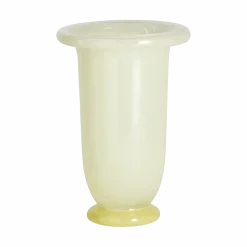 Vase en verre jaune 14x21cm Empire - Hay