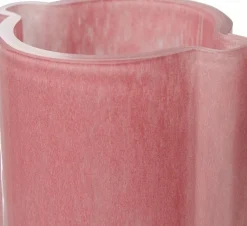 Vase en verre rose Flamingo - HKliving
