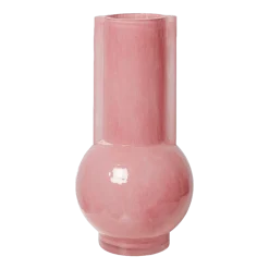 Vase en verre rose Flamingo - HKliving