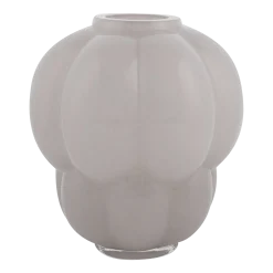 Vase en verre rose pâle 20x22cm Uva - AYTM