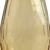 Vase en verre soufflé ambre 16x30cm - Tine K Home