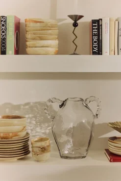 Vase en verre transparent Gemstone amfora - HKLIVING