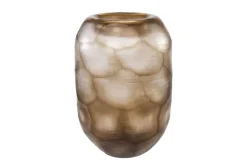 Vase en verre transparent marron 30x43cm Hurricane - Versmissen