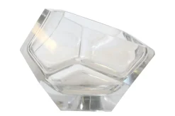 Vase en verre transparent massif 14,5x11,5cm Diamond - Versmissen