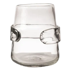 Vase en verre transparent 21x23cm Embrace - Pols Potten