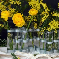 Vase en verre transparent XXL Avril - Tsé & Tsé