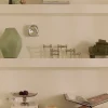 Vase en verre vert jade Gemstone - HKLIVING