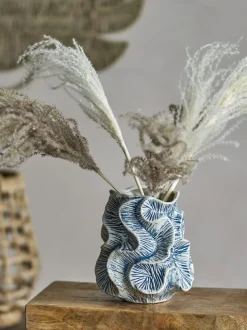 Vase Guxi Grès bleu - Bloomingville