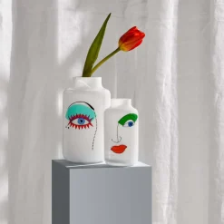 Vase Mini Magnolia Rock & Pop Moyen - Nude Glass