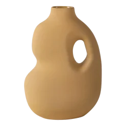 Vase moutarde Aura II - Schneid Studio