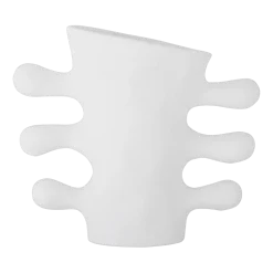 Vase organique en grès blanc Pernilla - Bloomingville