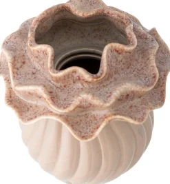 Vase Petalia Grès Rose - Bloomingville