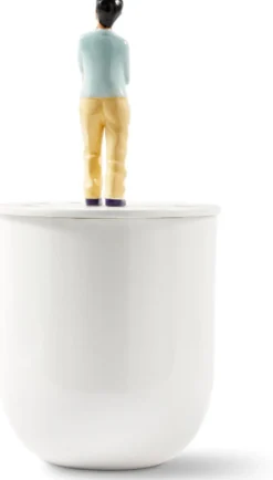 Vase pique fleurs en céramique blanche Daydream - Pols Potten