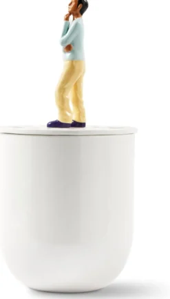 Vase pique fleurs en céramique blanche Daydream - Pols Potten