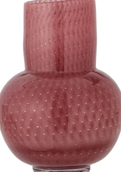Vase Roscoe Verre Rose - Bloomingville
