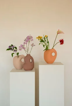 Vase rouille Aura II - Schneid Studio