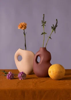 Vase rouille Aura II - Schneid Studio
