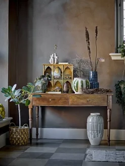 Vase Scarlett Green Stoneware - Bloomingville