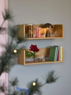 3 Vases en verre transparent Fuyu - Hübsch