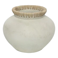 Vase stylé M en béton naturel - Bazar Bizar