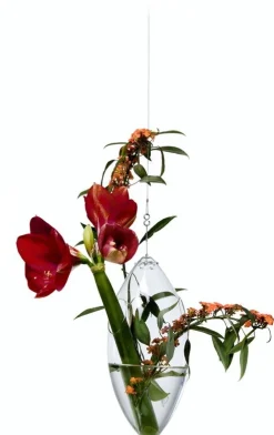 Vase suspendu en verre soufflé Paresseux - Tsé & Tsé