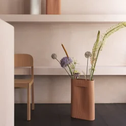 Vase terracotta 48,5 cm Ridge - Muuto
