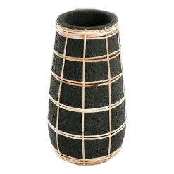 Vase The Cutie - Noir Naturel - M - Bazar Bizar