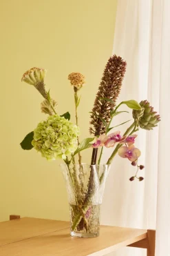 Vase à volants transparent Ruffle - Hübsch