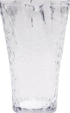 Vase à volants transparent Ruffle - Hübsch