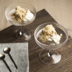 2 Verres à champagne Ripple - Ferm Living