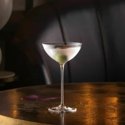2 Verres à cocktail en cristal sans plomb 17 Cl Coupetini - Nude Glass