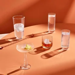 4 Verres à eau en cristal sans plomb 34 Cl Big Top - Nude Glass
