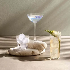 4 Verres à eau long en cristal sans plomb 33 Cl High Ball - Nude Glass