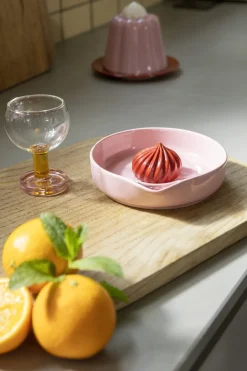 2 verres en verre rose 0,2l Cantine - &Klevering